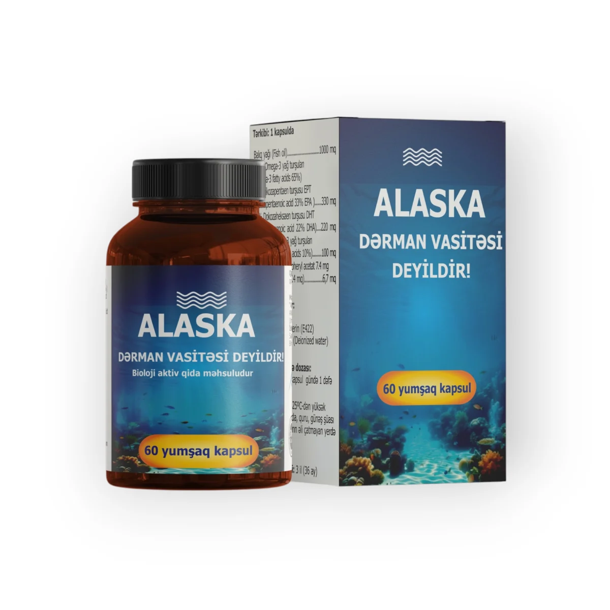 Alaska 60 Yumuşak Kapsül