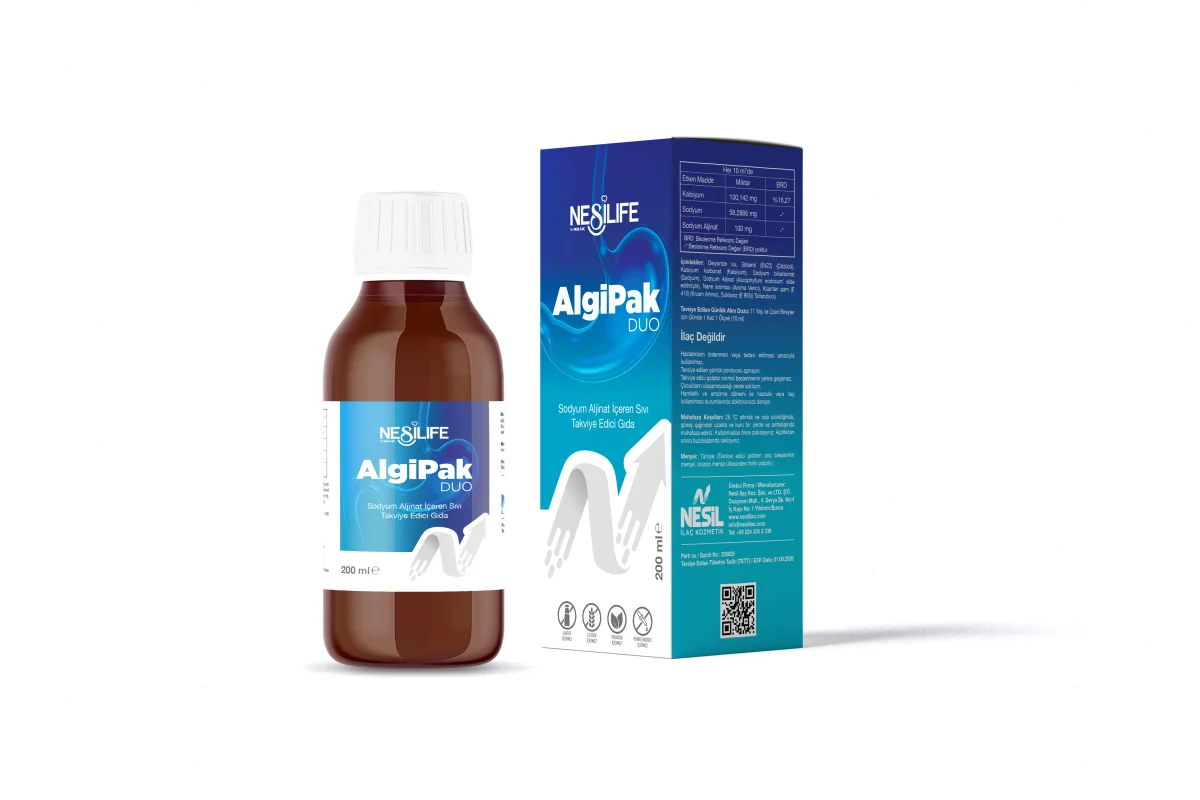 Algipak Duo 200 ml Şurup