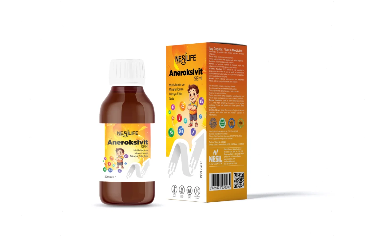 Aneroksivit Sem Multivitamin 200 ml Şurup