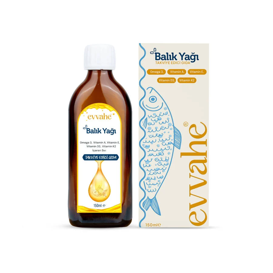 Evvahe Balık Yağı 150 ml Şurup
