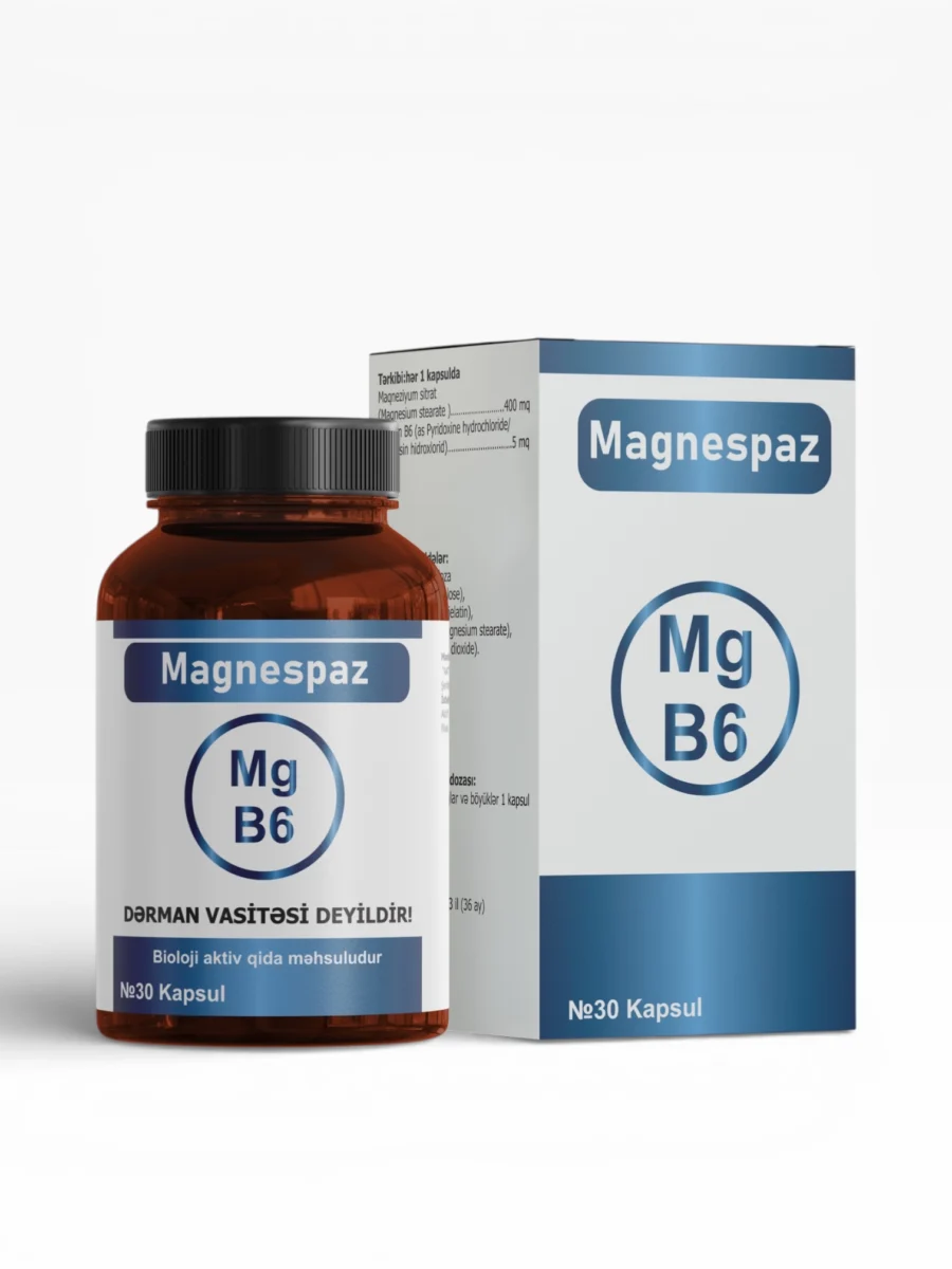 Magnespaz 30 Kapsül